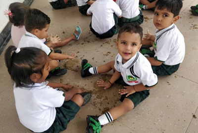PRE PRIMARY  NURSERY SAND ACTIVITY