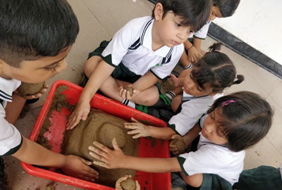 PRE PRIMARY  NURSERY SAND ACTIVITY