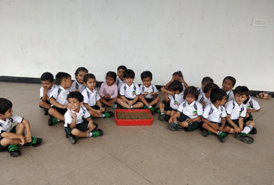 PRE PRIMARY  NURSERY SAND ACTIVITY