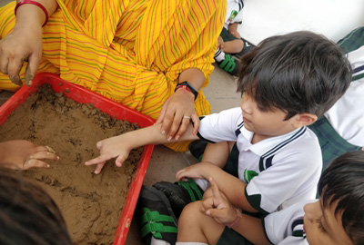 PRE PRIMARY  NURSERY SAND ACTIVITY
