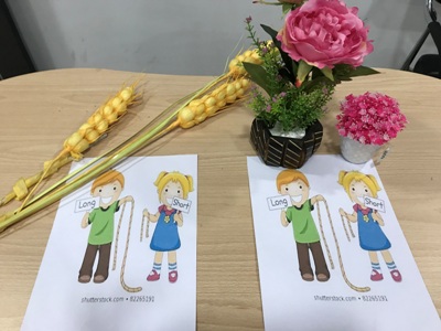 PREP TALL AND SHORT ACTIVITY