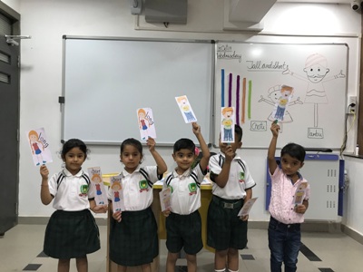 PREP TALL AND SHORT ACTIVITY